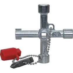 Schaltschrankschlüssel UNIVERSAL 8 Funktionen mit Bitadapter Produktbild