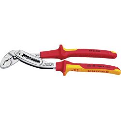 KNIPEX Wasserpumpenzange VDE Alligator® verchromt mit Mehrkomponenten-Hülle Produktbild