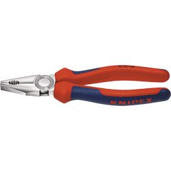 KNIPEX Kombizange verchromt Mehrkomponentenhüllen Produktbild