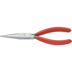 KNIPEX Telefonzange flachrund poliert mit Kunststoffüberzug Produktbild
