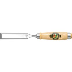 Stechbeitel B. 32 mm mit 2 Stahlzwingen   Weißbuchenheft Ulmer Form Produktbild