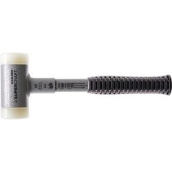 HALDER Schonhammer SUPERCRAFT rückschlagfrei hart Stahlrohr Nylon weiß Produktbild