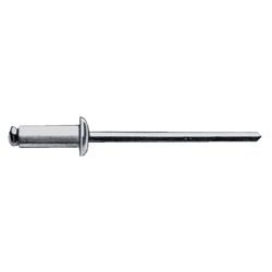 Blindniet Alu./Stahl 5x10mm dxl f.4,5-6mm GESIPA Flachrundko pf VE=500 Produktbild