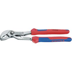 KNIPEX Wasserpumpenzange Cobra® verchromt mit Mehrkomponenten-Hülle Produktbild