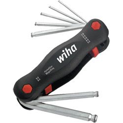 WIHA Sechskant-Schraubendrehersatz 369R P7 mit Kugelkopf 2-8mm 7-tlg. Produktbild