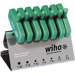 WIHA TX-Stiftschlüsselsatz 365VB mit Quergriff TX6-TX20 7-tlg. Produktbild