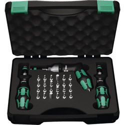 WERA Drehmomentschraubendrehersatz 7440/41/42 27-tlg. Produktbild