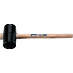 Gummihammer D.75mm 785g Promat schwarz m.Eschenstiel Produktbild