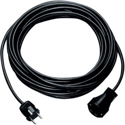 Schutzkontaktverlängerung Schutzkontaktstecker/Kupplung L.3m BRENNENSTUHL  H05VV-F 3x1,5mm2 weiß f.Innenbereich Produktbild