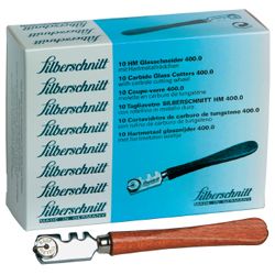 Glasschneider HM m.Holzheft SILBERSCHNITT Produktbild