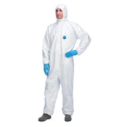 Einwegoverall Größe L DUPONT Tyvek® Classic Xpert weiß Kategorie III Produktbild