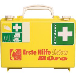 Erste Hilfe Koffer B260xH170xT110ca.mm SÖHNGEN Extra Büro leuchtgelb Produktbild