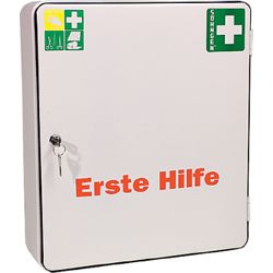 Verbandschrank B402xH462xT112ca.mm SÖHNGEN BONN weiß 1-türig Produktbild