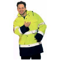 Parka 2farbig Gr.XL Warnschutz gelb/marine PLANAM EN471/343 Produktbild