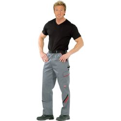 Bundhose Gr.46 schiefer/sw/rot PLANAM m.Knietaschen Produktbild