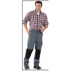 Bundhose Gr.54 grau/schwarz m.Knietaschen PLANAM Maßstabtasc he Produktbild