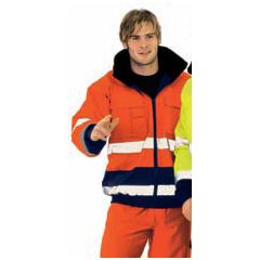 Comfortjacke 2farbig Gr.XXL Warnschutz PLANAM orange/marine Produktbild