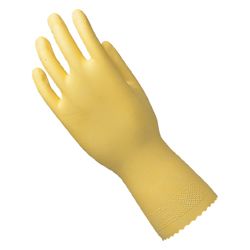 Chemikalienhandschuhe Größe 8,5-9 gelb ANSELL AlphaTec 87-190 Kategorie I Produktbild