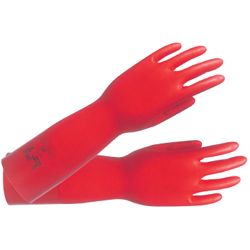 Chemikalienhandschuhe Größe 9 rot ANSELL AlphaTec Sol-Vex 37-900 EN 388, EN 374, ISO 9001 Kategorie III Produktbild