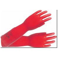 Chemikalienhandschuhe Größe 10 rot ANSELL AlphaTec Sol-Vex 37-900 EN 388, EN 374, ISO 9001 Kategorie III Produktbild