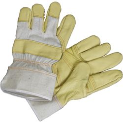 Schutzhandschuhe hell Gr.10,5 Top Möbelleder Handrücken VE=12 Produktbild