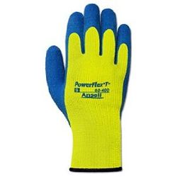 Handschuhe Power Flex Gr.10 80-400 Kat.II ANSELL Latexbeschi cht. VE=12 Produktbild