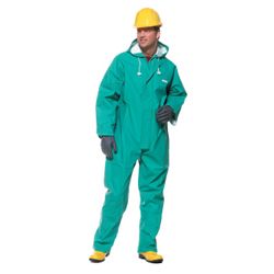 Schutzanzug Größe L DECONTEX decontex® P 100 grün Kategorie III Produktbild