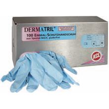 Nitrilhandschuhe Dermatril 740 Gr.10 L.250mm blau KCL Kat.II I EN374 Produktbild