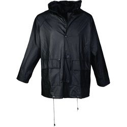 ASATEX Regenschutzjacke PU EN343 schwarz Produktbild
