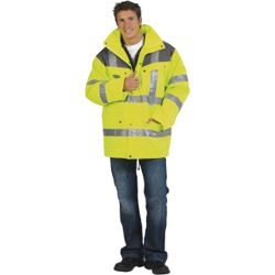 Warnschutzparka Gr.M gelb/grau Futter austrennbar EN471/343 Kl.2 Produktbild