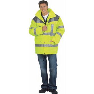 Warnschutzparka Gr.L gelb/grau Futter austrennbar EN471/343 Kl.2 Produktbild