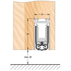 DEVENTER Automatische Türdichtung DSD 1530 Produktbild