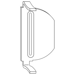 Anbohrschutz G-D7,5 SL *50* Produktbild