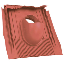 Klöber Venduct Uni Grundplatte DN 100 rot 0100 Produktbild