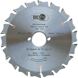 BEPo HM-Sägeblatt 170 mm für Holz-/Metallverbundstoffe Produktbild
