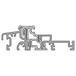 Bodenschwelle Weser 95/32 TI FM47-52 EV1 Produktbild