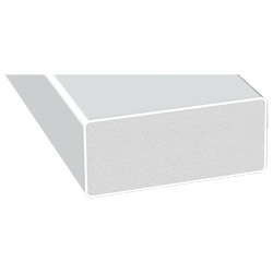 Schaumprofil 70x30mm Lg. 6,00m Weiß, PVC-HartSchaum , VE: 12m Produktbild