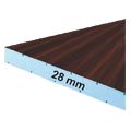 Verbundplatte HPL/HD-XPS-PVC einseitig foliert 28 x 1300 x 3050 mm Produktbild