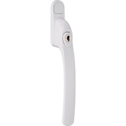 greenteQ Fenstergriff FG50.S.ZD gerade abschließbar - inkl. Schrauben Produktbild