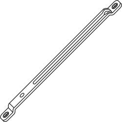 Fangblech 130 TS Krt10 Produktbild