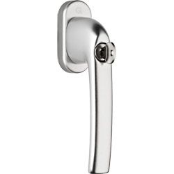 greenteQ Fenstergriff FG10.S100.AL abschließbar - 100 Nm inkl. Schrauben Produktbild