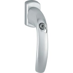 HOPPE Fenstergriff NEW YORK 0810SVS/U10 Druckknopf-Schließzylinder - inkl. Schrauben Produktbild
