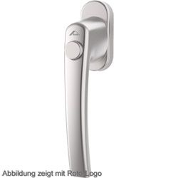 ROTO Fenstergriff ROTOLINE Alu ohne Logo mit Druckknopf - inkl. Schrauben Produktbild