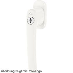 ROTO Fenstergriff ROTOLINE abschließbar Alu ohne Logo - 40 Nm inkl. Schrauben Produktbild