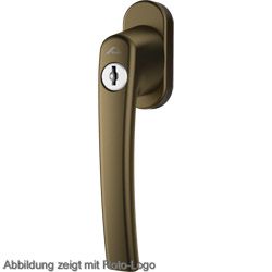ROTO Fenstergriff ROTOLINE abschließbar Alu ohne Logo - 40 Nm inkl. Schrauben Produktbild