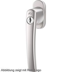 ROTO Fenstergriff ROTOLINE abschließbar Alu ohne Logo - 100 Nm inkl. Schrauben Produktbild