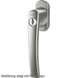 ROTO Fenstergriff ROTOLINE abschließbar Alu ohne Logo - 100 Nm inkl. Schrauben Produktbild