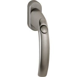 HOPPE Fenstergriff ATLANTA 0530SV/U26 Druckknopf - inkl. Schrauben Produktbild