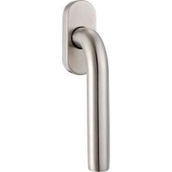 greenteQ Fenstergriff FG62L.ER Edelstahl - inkl. Schrauben Produktbild