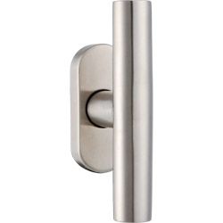 greenteQ Fenstergriff FG63L.ER Edelstahl - inkl. Schrauben Produktbild